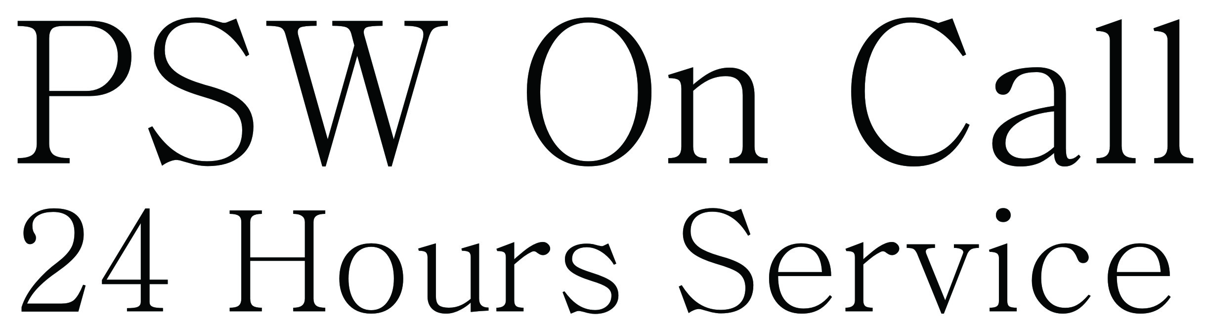 PSW On Call – Private Homecare 